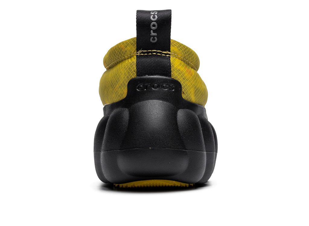Crocs Overpuff Translucent Shorty in Citrine