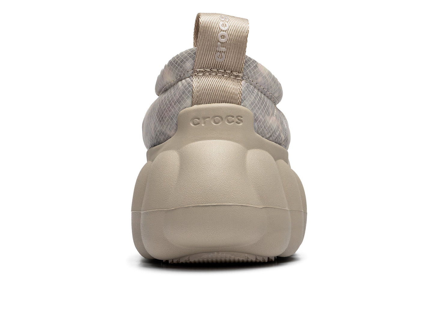 Crocs Overpuff Translucent Shorty in White