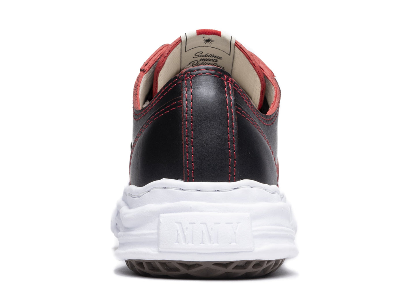 Maison Mihara Yasuhiro Leather Peterson Low in Black