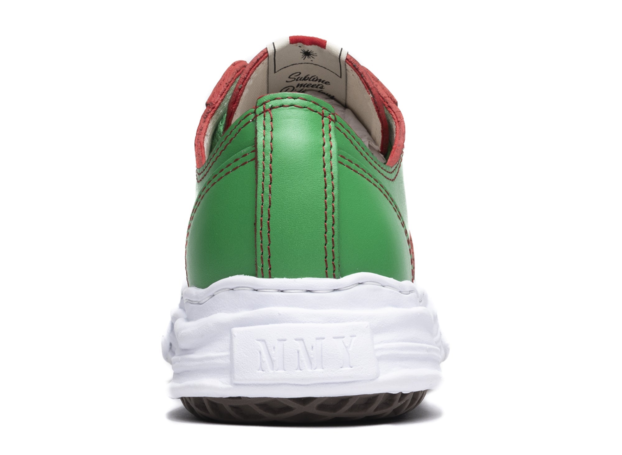 Maison Mihara Yasuhiro Leather Peterson Low in Green