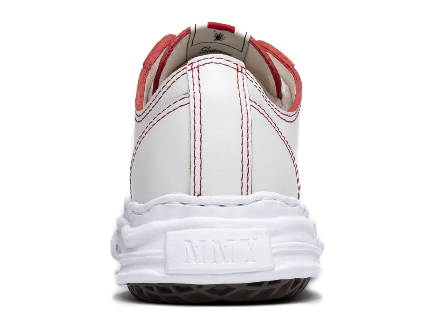 Maison Mihara Yasuhiro Leather Peterson Low in White