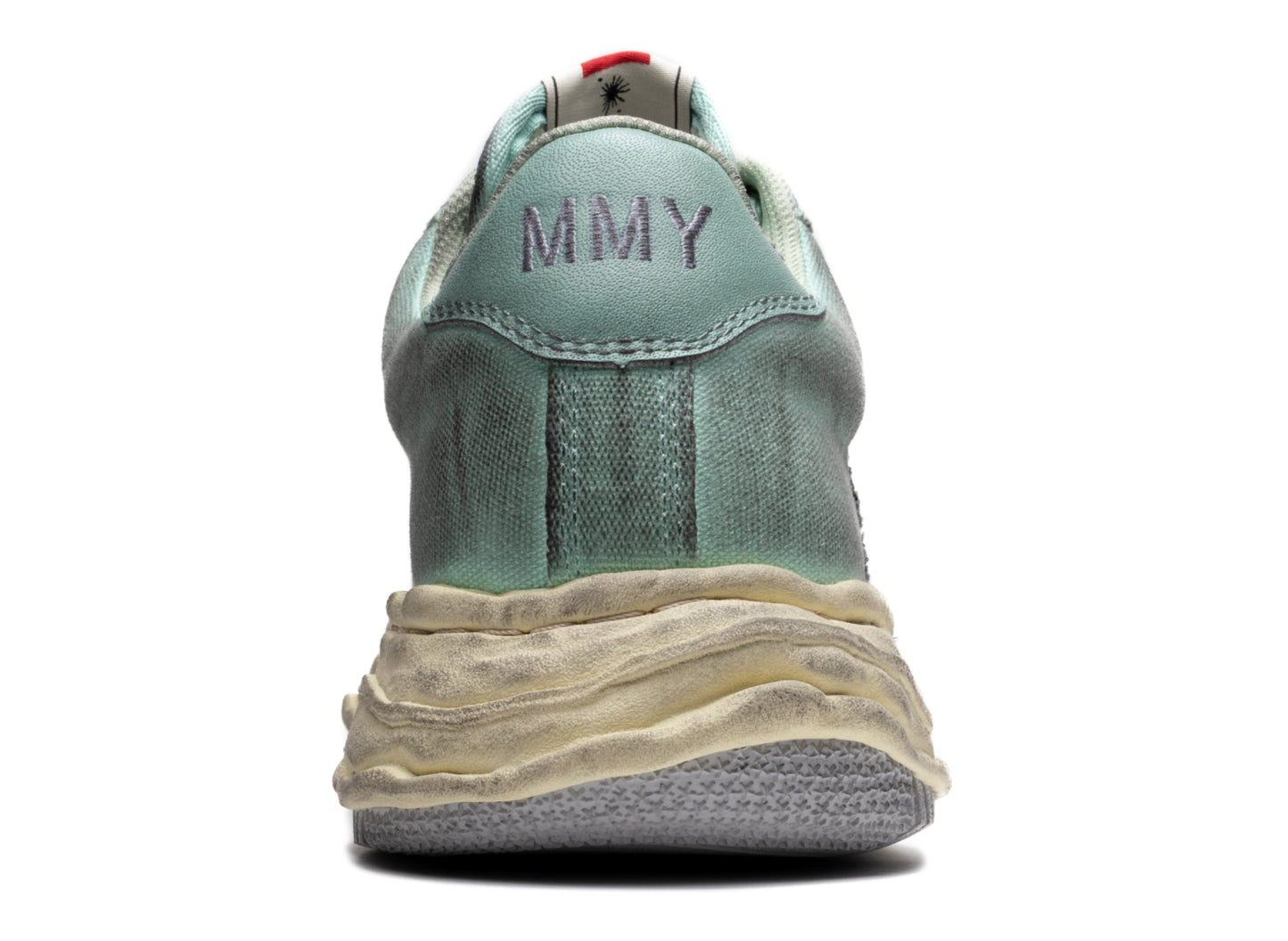 Maison Mihara Yasuhiro Wayne Low Distress in Green