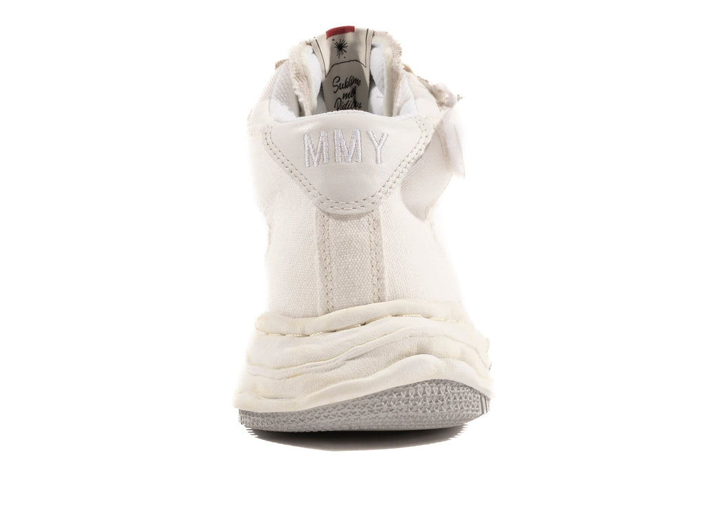 Maison Mihara Yasuhiro Canvas Wayne High-Top Sneaker in White