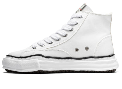 Maison Mihara Yasuhiro High Top Lace Up Sneaker in White
