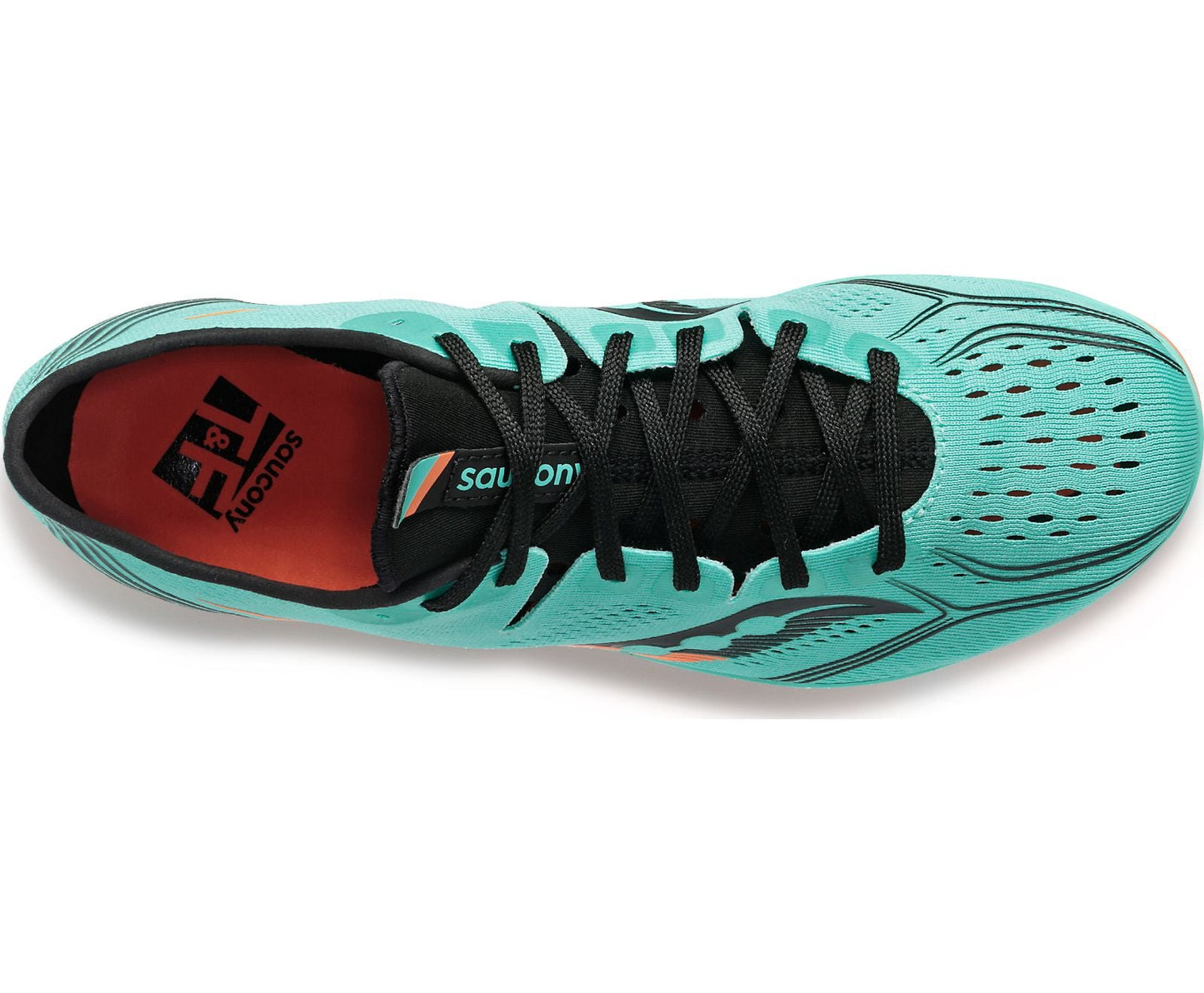 Saucony | Endorphin 3 | Track Spike | Men's | Cool Mint/Black
