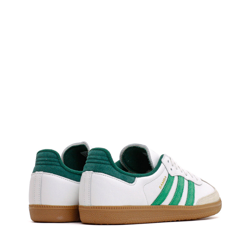 Adidas Men Samba OG White Collegiate Green JI3202