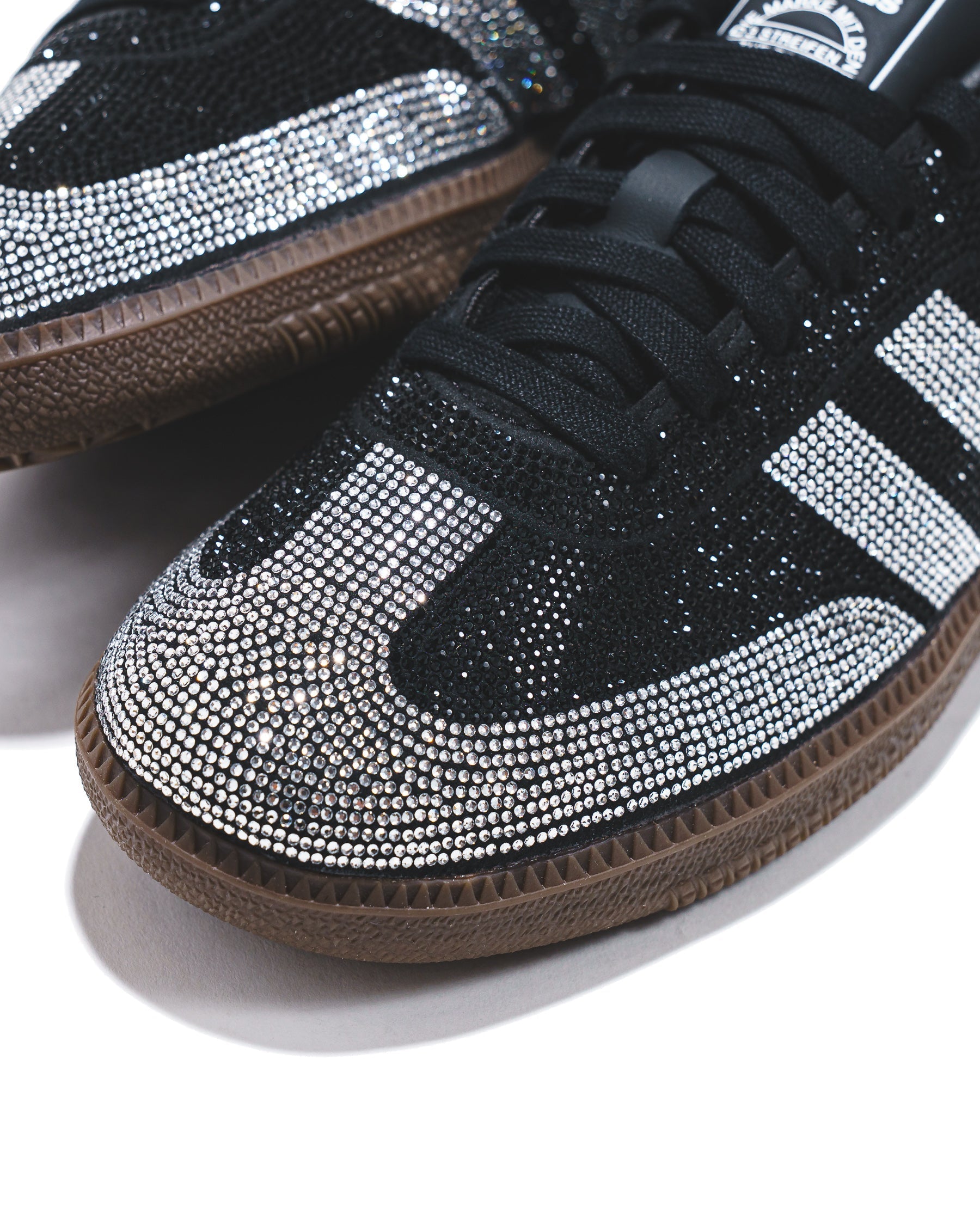 Adidas Women Samba OG Rhinestone Black Silver IH9052
