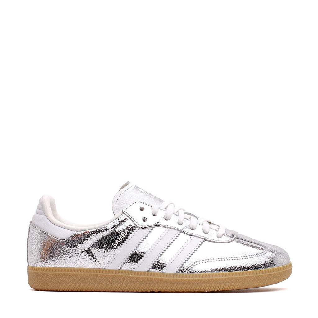 Adidas Women Samba OG Silver Metallic Core JR0035
