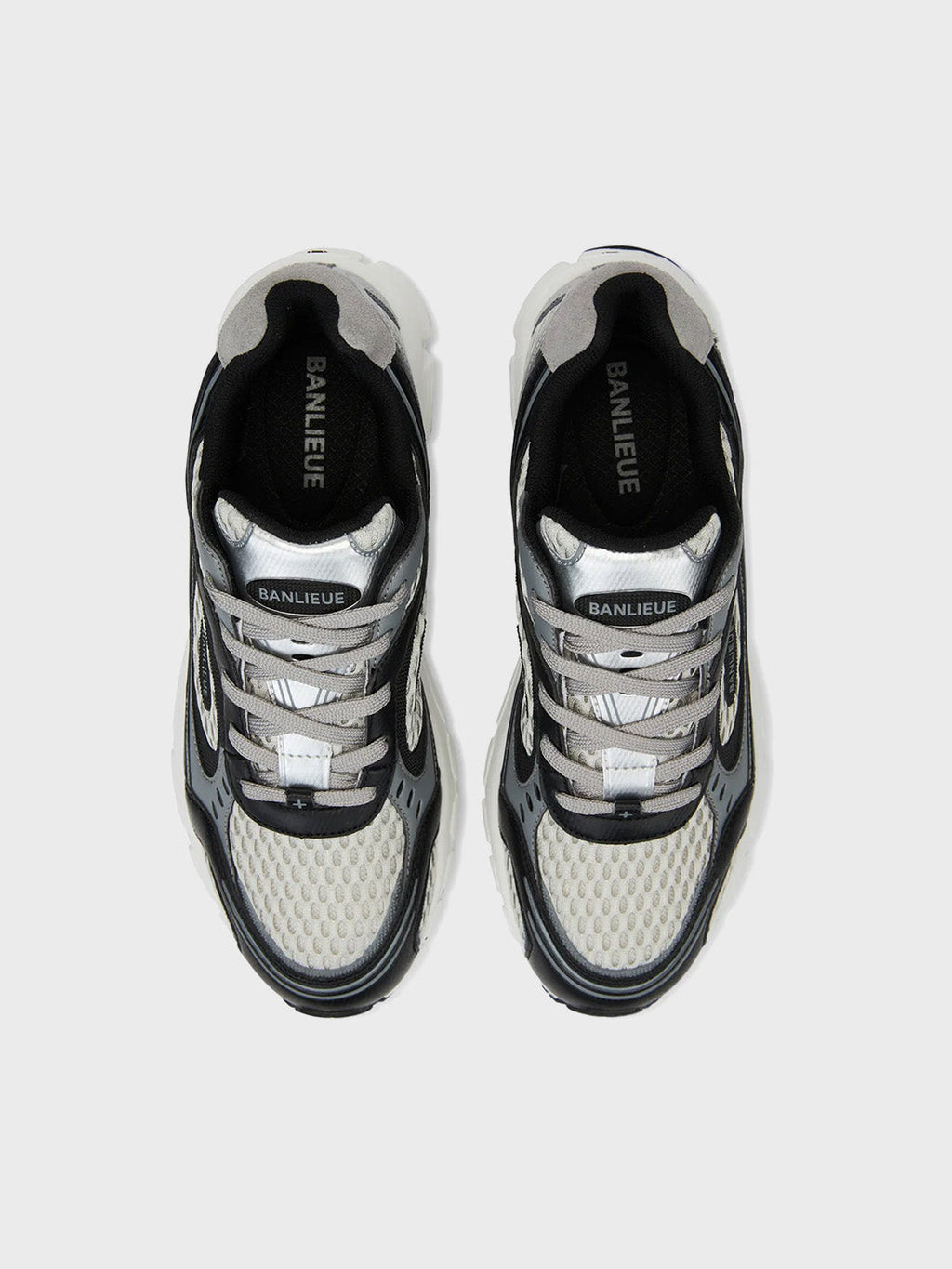 Banlieue The Runner+ Sneakers | Grey/Black