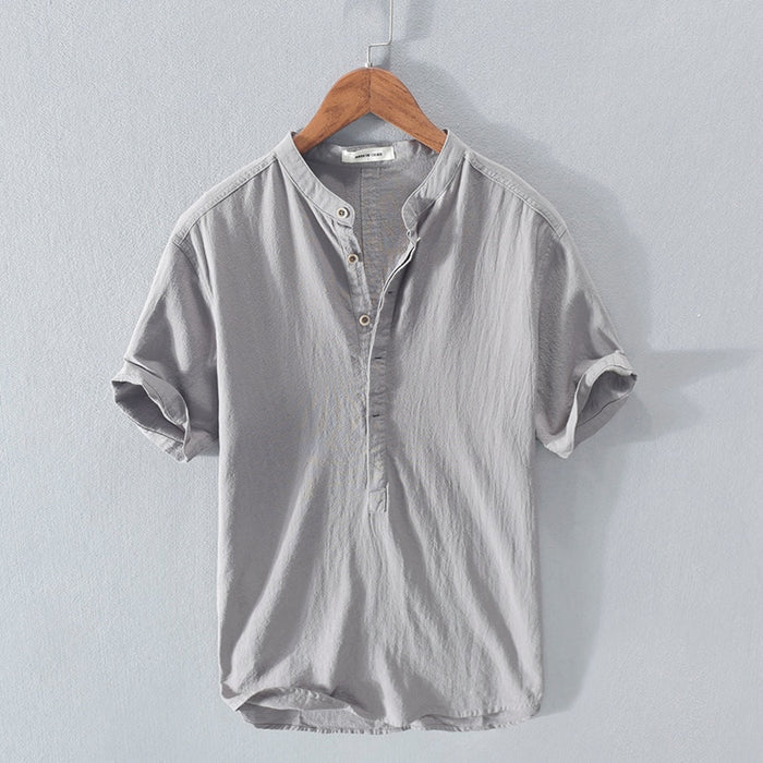 Barbos Men's Linen Shirt