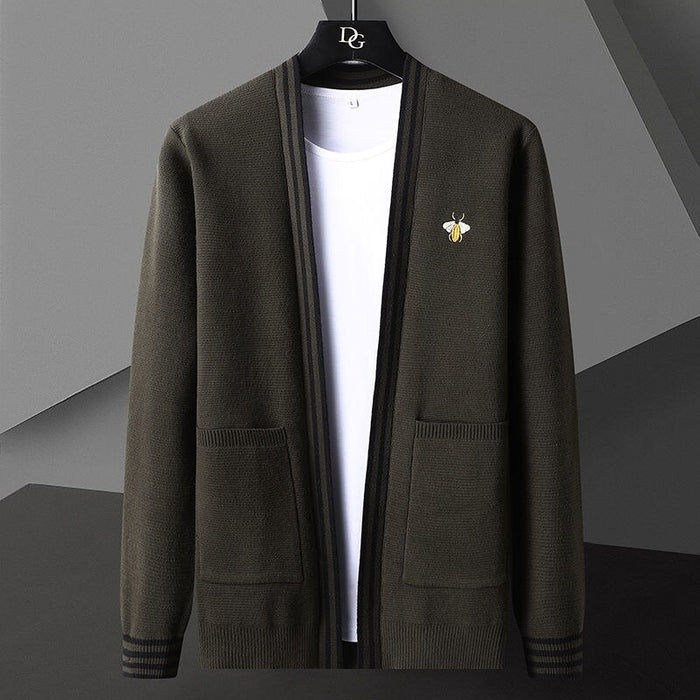 Beehive Men's Designer Cardigan