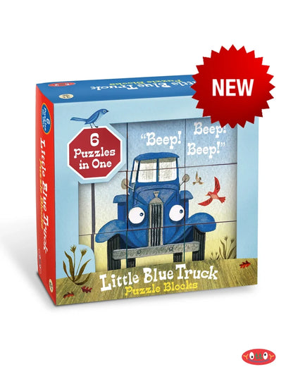 Blue Truck Puzzle Blocks