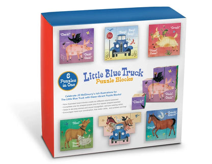 Blue Truck Puzzle Blocks