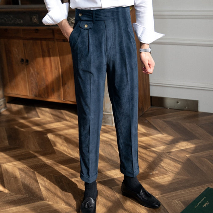 Clloani Men's Bussines Casual Pants