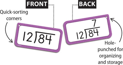 Division Flash Cards - All Facts 0–12