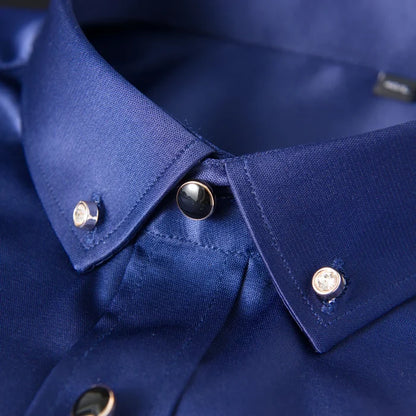 Edmond Aman Premium Silk Shirt