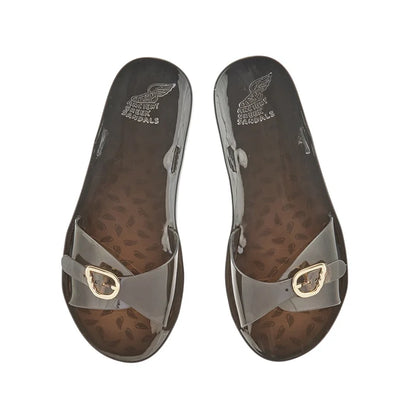 Filia Jelly Black sandals top