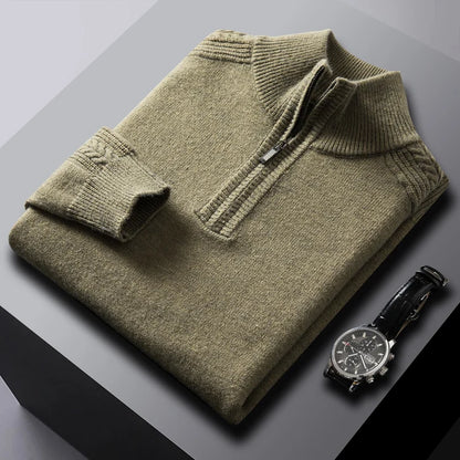 Filippo Lippi Cashmere Zipper-collar Sweater