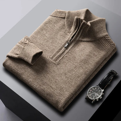 Filippo Lippi Cashmere Zipper-collar Sweater