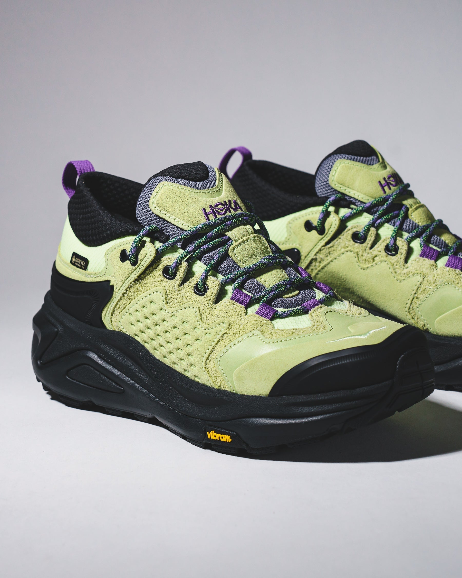 Hoka One One Unisex Kaha 3 Low GTX TP Honeydew Black 1168951-HWB
