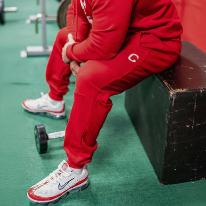 Men's The Closet Inc. Fleece Pants - Red