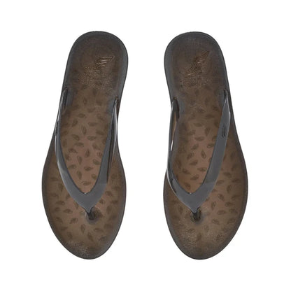 Jelly Flip Flop black top