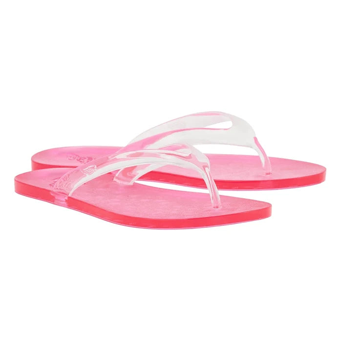 Jelly Flip Flop Clear/Pink