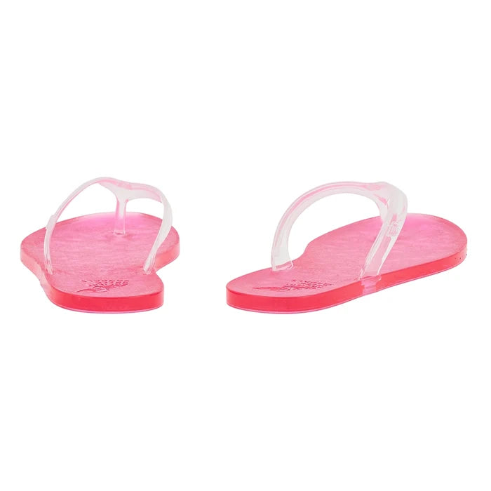 Jelly Flip Flop Clear/Pink