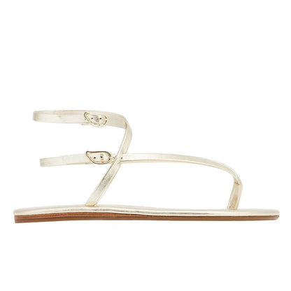 Kallisti Platinum sandals side