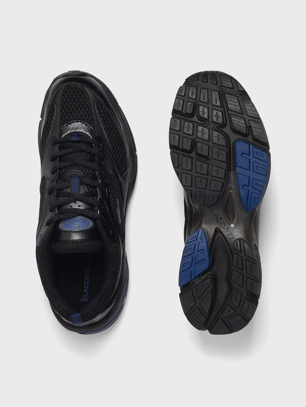 Lacoste Storm 96 Sneakers | Black/Blue