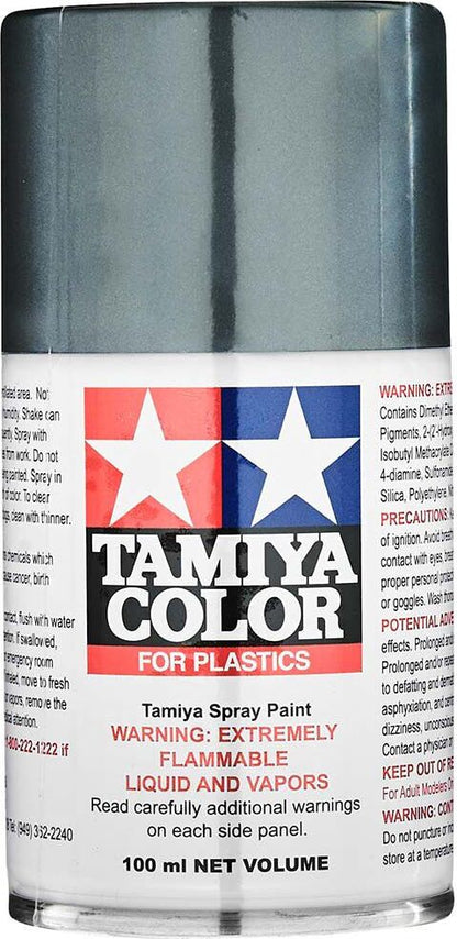 TS-100 Semi-Gloss Bright Gun Metal 100ml Spray Can