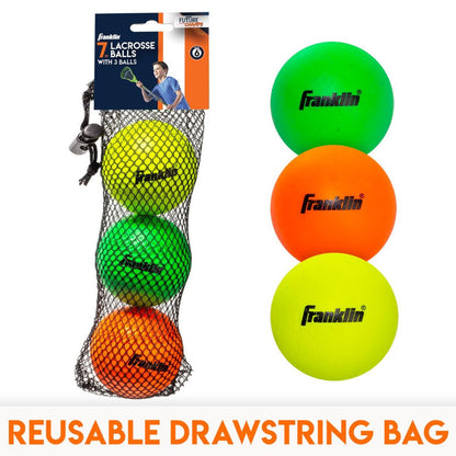 Lacrosse Balls - 3 Pack (Assorted Colors)