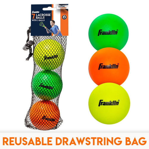 Lacrosse Balls - 3 Pack (Assorted Colors)
