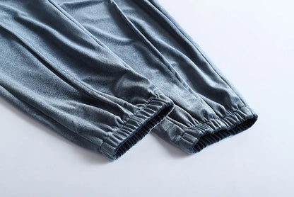 Leo Velour Joggers