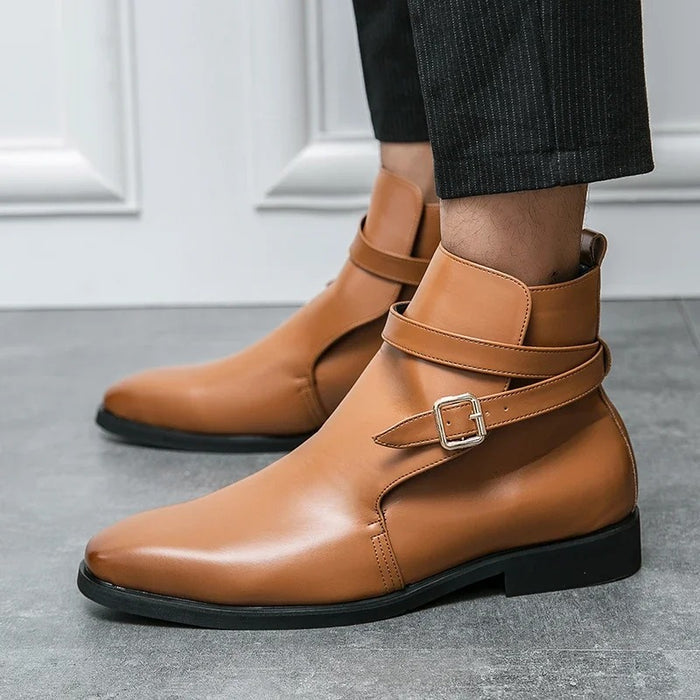 Manuel Acevedo Genuine Leather Boots
