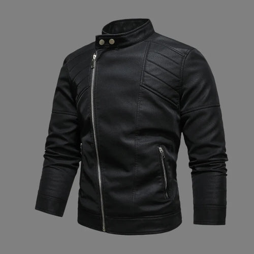 Matteo Vivaldi Leather Moto Jacket