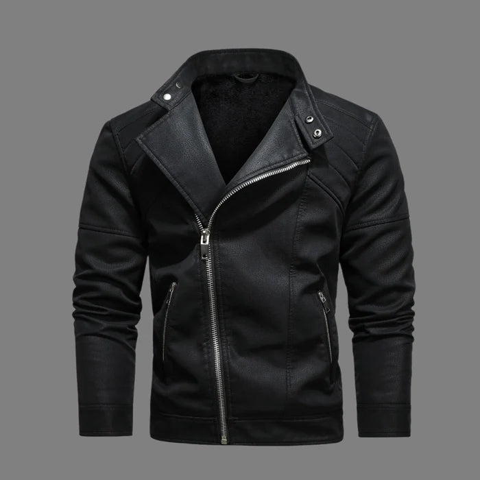Matteo Vivaldi Leather Moto Jacket
