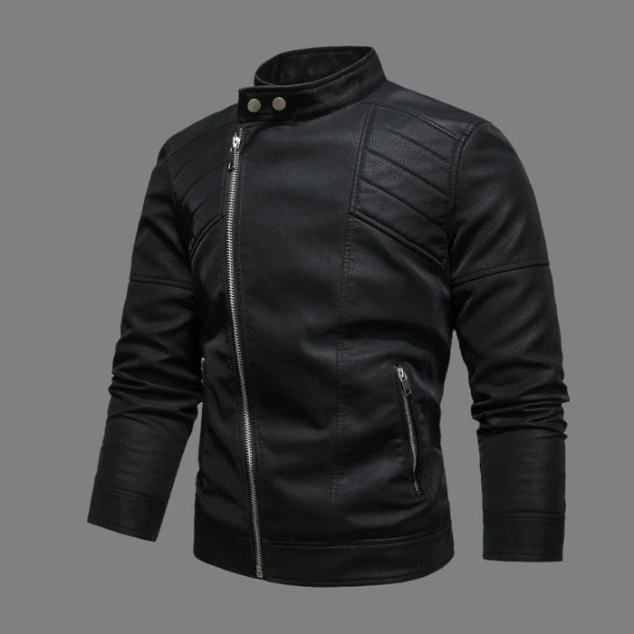 Matteo Vivaldi Leather Moto Jacket