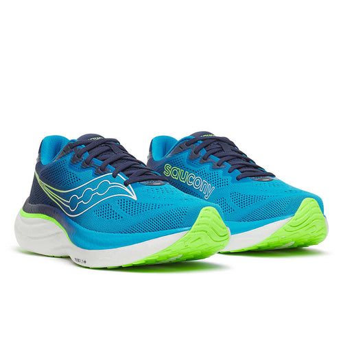 Saucony | Ride 19 | Men's | Cobalt/Slime