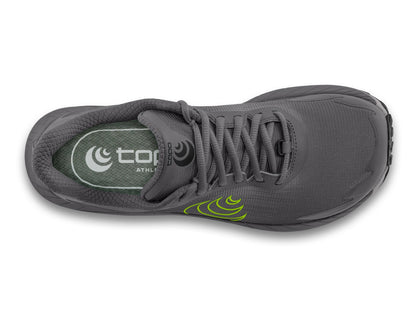 Topo Athletic | MTN Racer 4 | Men's | Grey/Lime