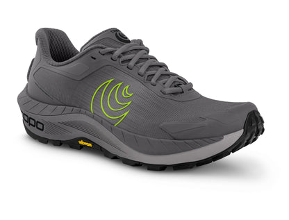 Topo Athletic | MTN Racer 4 | Men's | Grey/Lime