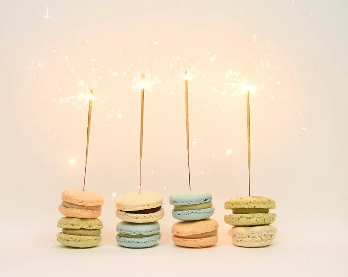 Mini Birthday Sparkler Candles 10pc Individual Package