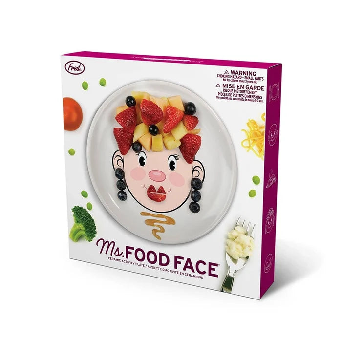 Ms Food Face Plate