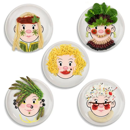 Ms Food Face Plate