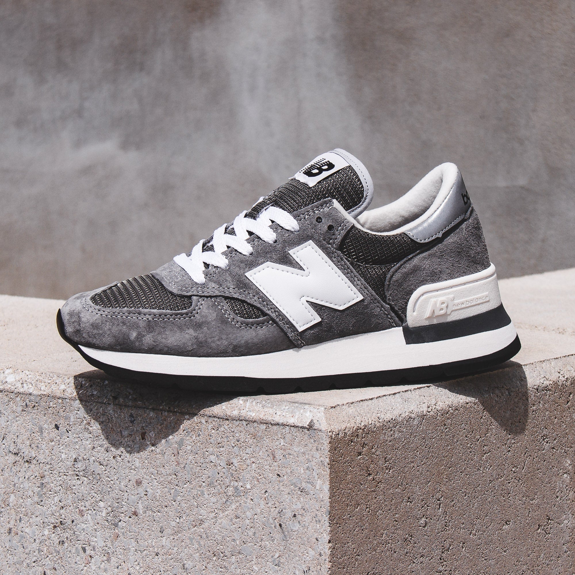 New Balance Men 990v1 Grey Made in USA M990GR1