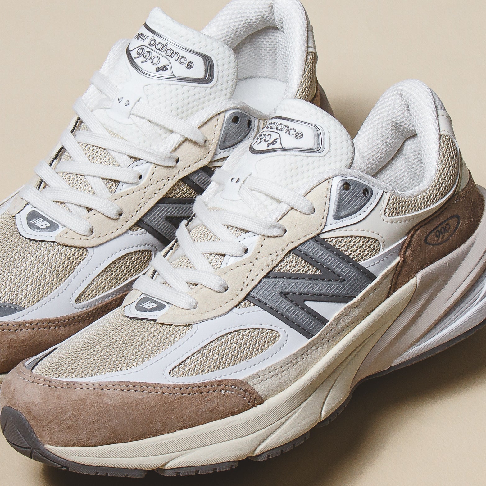 New Balance Men 990v6 Mindful Grey Made In USA M990SS6