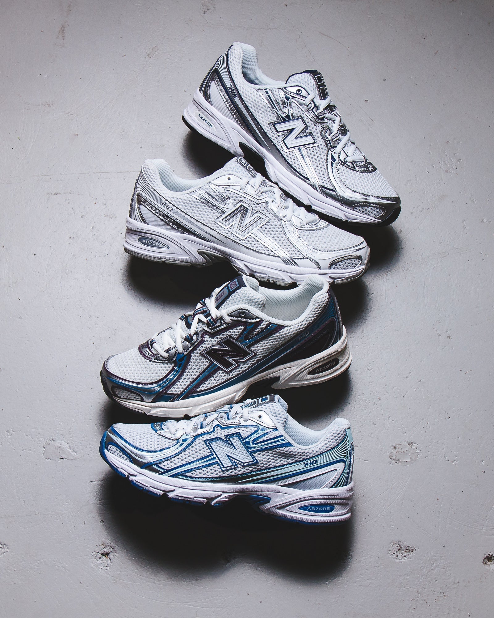 New Balance Unisex 740 Ice Blue U740LB2