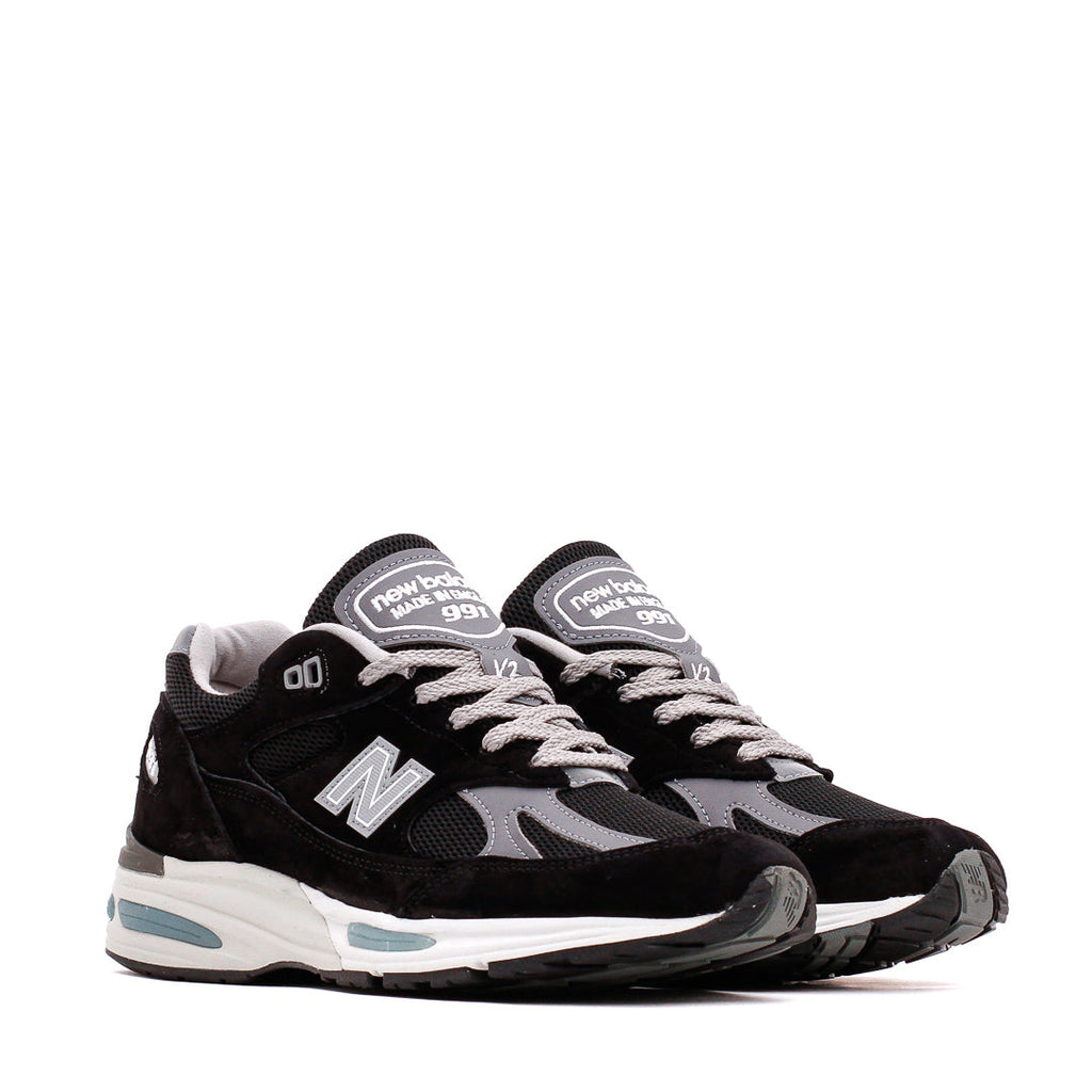 New Balance Unisex 991v2 Black Made In UK U991BK2