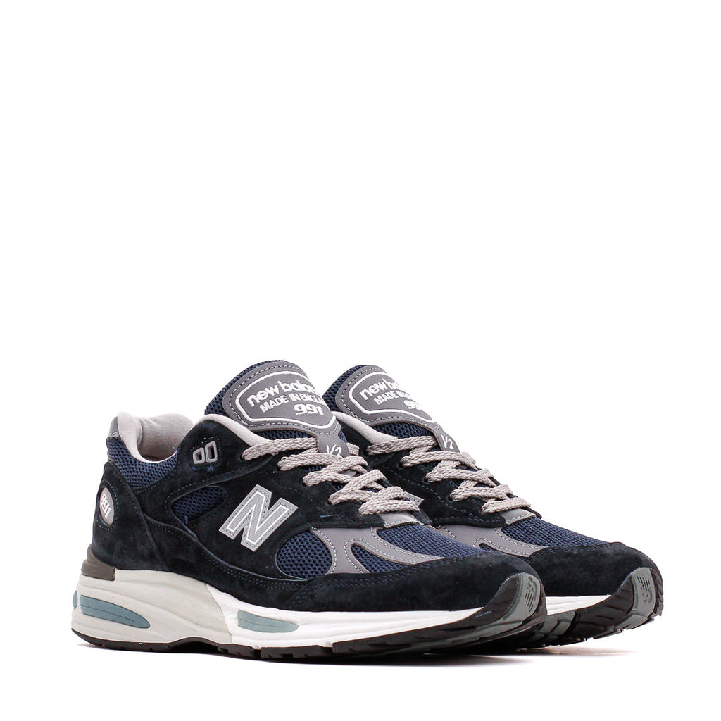 New Balance Unisex 991v2 Dark Navy Made In UK U991NV2