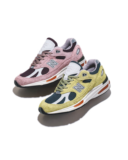 New Balance Unisex Made in UK 991v2 Deauville Mauve Fig U991PR2